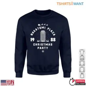 Nakatomi Plaza Christmas Party 1988 T-shirt – Retro Die Hard Movie Gear 7 Nakatomi Plaza Christmas Party 1988 T Shirt E28093 Retro Movie 3.jpg