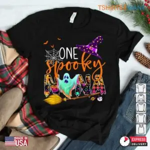Nana Halloween Shirt: Happy Halloween One Spooky Nana Costume Tee 7 Nana Halloween Shirt One Spooky Grandma Tee 3 1.jpg