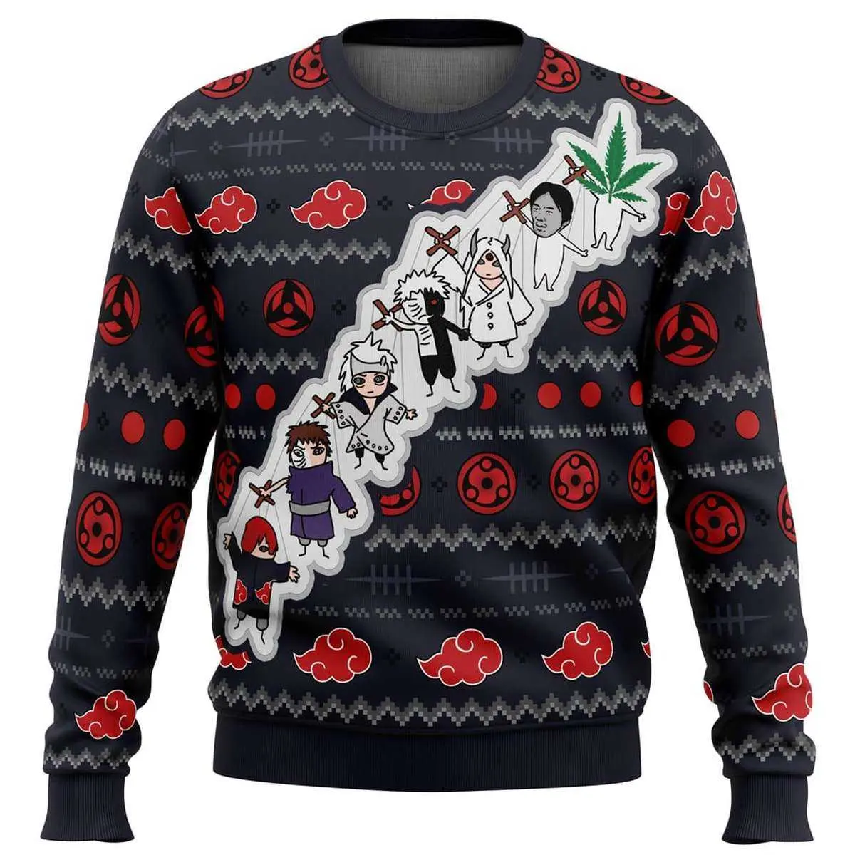 Naruto Christmas Sweater: The Greatest Puppet Master 5 Naruto Christmas Sweater The Greatest Puppet Master 2