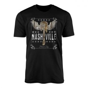 Nashville Music City Winged Guitar Country T Shirt 1 1.jpg