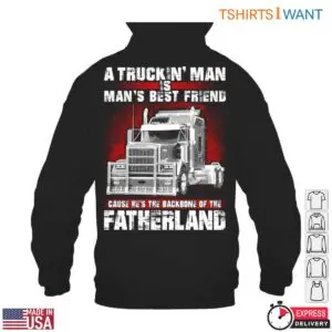 National Truck Driver Appreciation T-Shirt - Backbone Of The Fatherland Big Rig Graphic, Truck Driver Gifts 9 National Truck Driver Appreciation T Shirt Truck Driver Gifts 4 1.jpg