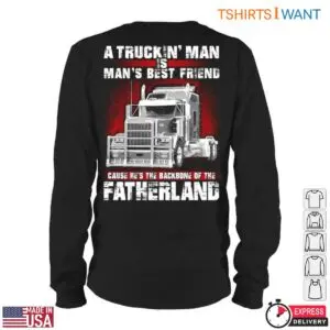 National Truck Driver Appreciation T-Shirt - Backbone Of The Fatherland Big Rig Graphic, Truck Driver Gifts 10 National Truck Driver Appreciation T Shirt Truck Driver Gifts 5 1.jpg