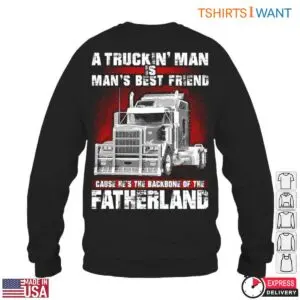 National Truck Driver Appreciation T-Shirt - Backbone Of The Fatherland Big Rig Graphic, Truck Driver Gifts 11 National Truck Driver Appreciation T Shirt Truck Driver Gifts 6 1.jpg