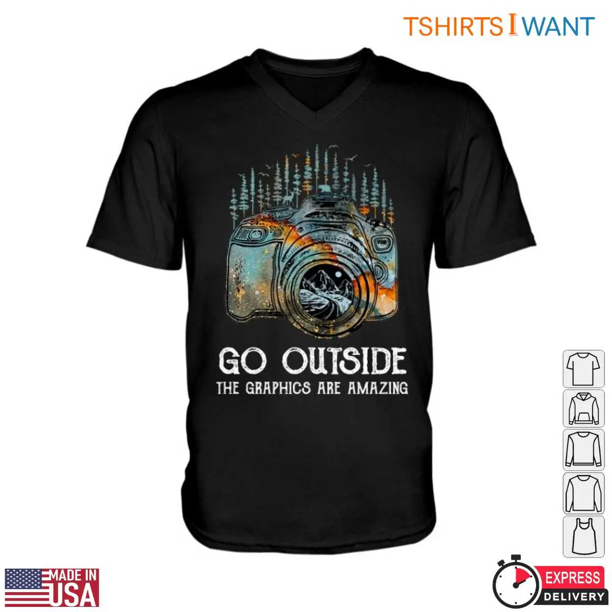 Nature Camera Tee Photographer Shirt 2 1.jpg