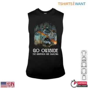 Nature Camera Shirt - Go Outside And Enjoy Amazing Graphics Design Photography Gifts T-Shirt 8 Nature Camera Tee Photographer Shirt 3 1.jpg