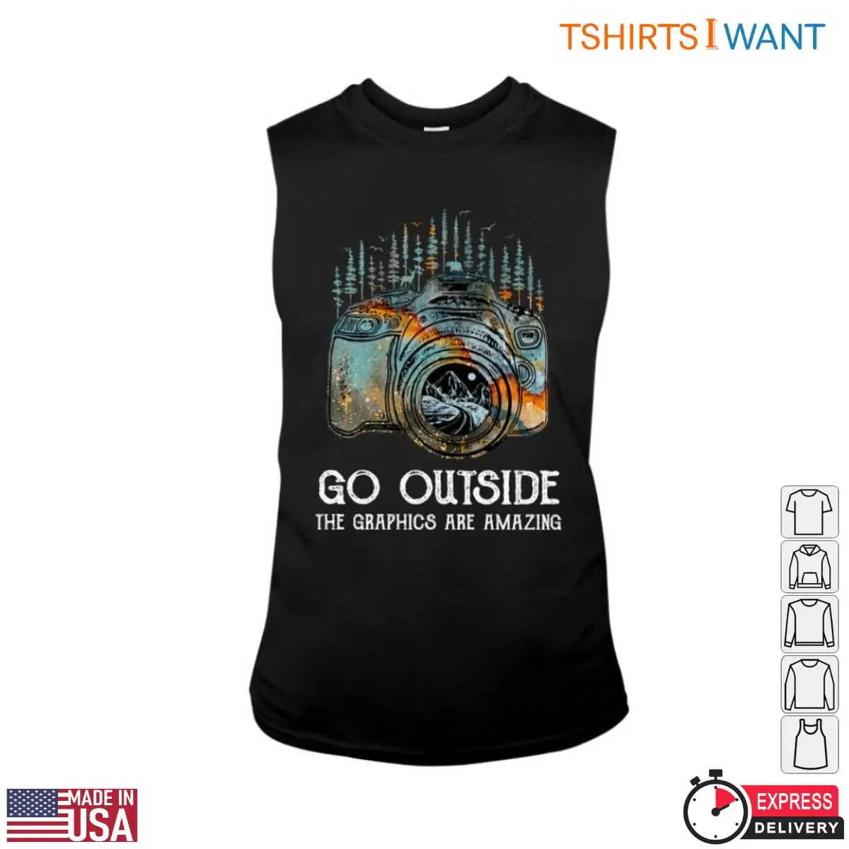 Nature Camera Tee Photographer Shirt 3 1.jpg