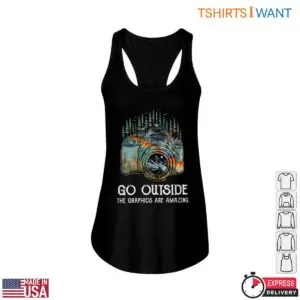 Nature Camera Shirt - Go Outside And Enjoy Amazing Graphics Design Photography Gifts T-Shirt 9 Nature Camera Tee Photographer Shirt 4 1.jpg