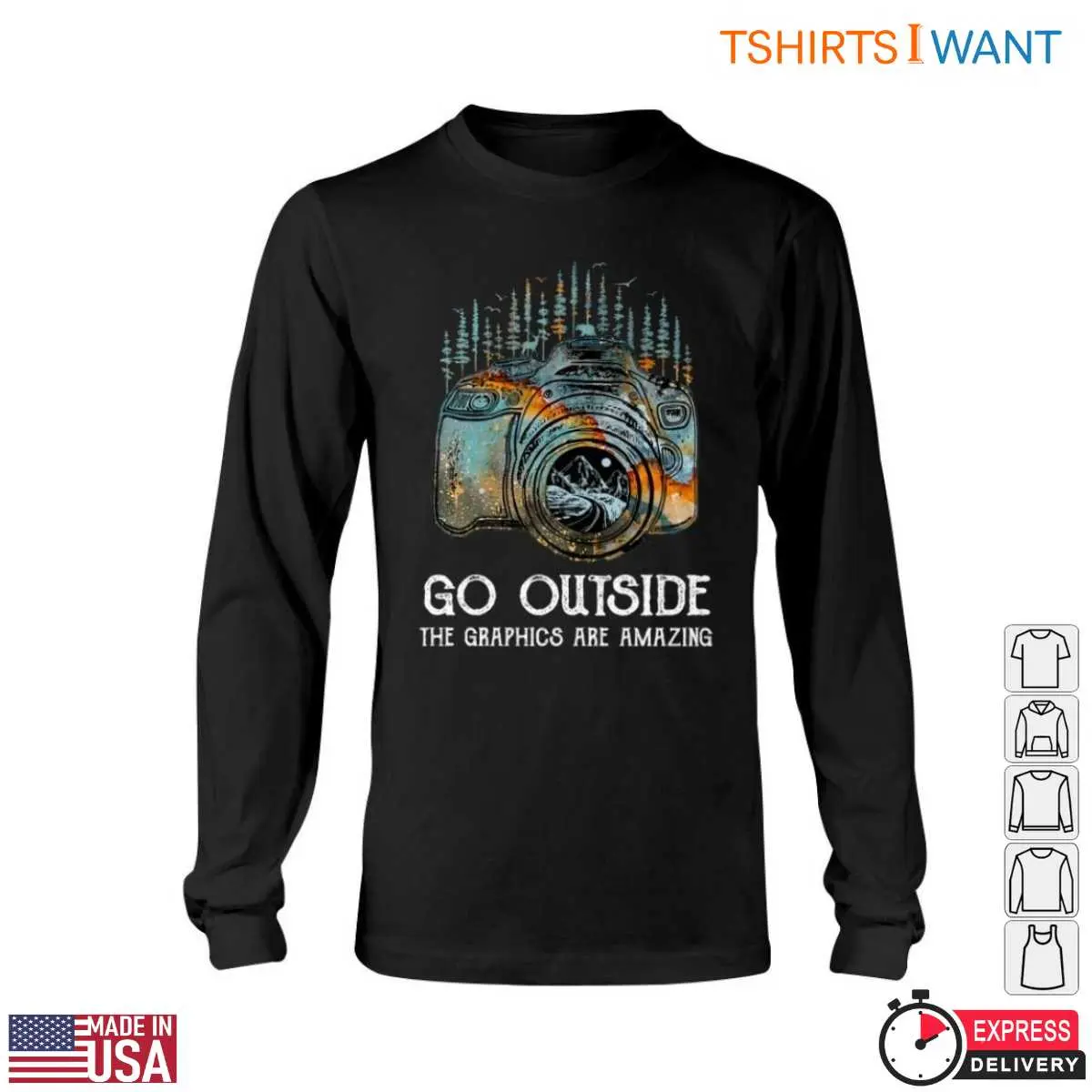 Nature Camera Tee Photographer Shirt 6 1.jpg
