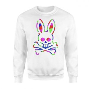 Neon Bunny Skull Streetwear T Shirt 3 1.jpg