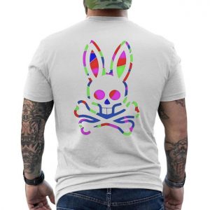 Neon Bunny Skull Streetwear T Shirt 6 1.jpg