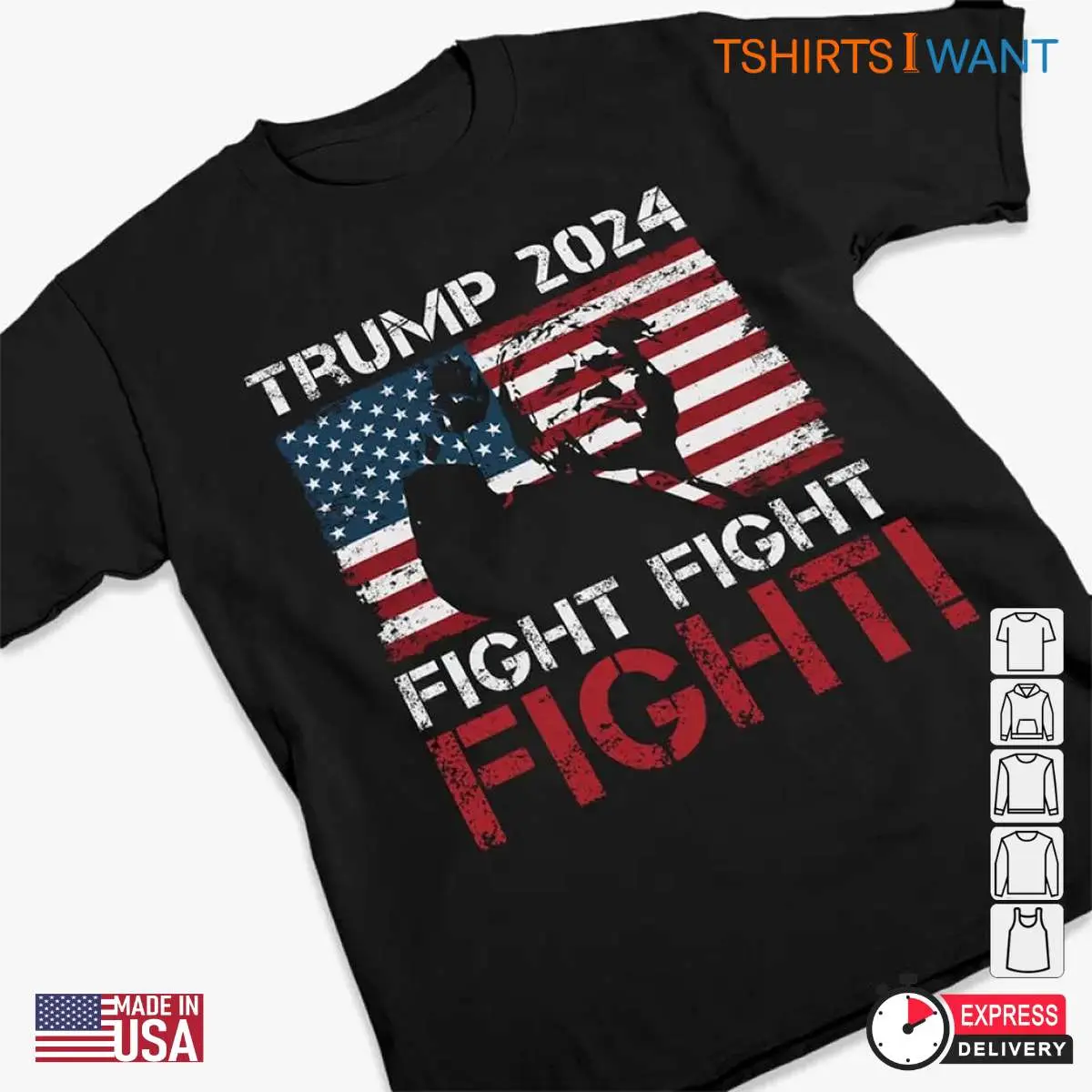 Never Surrender Trump 2024 Fighting T shirt 3 1.jpg