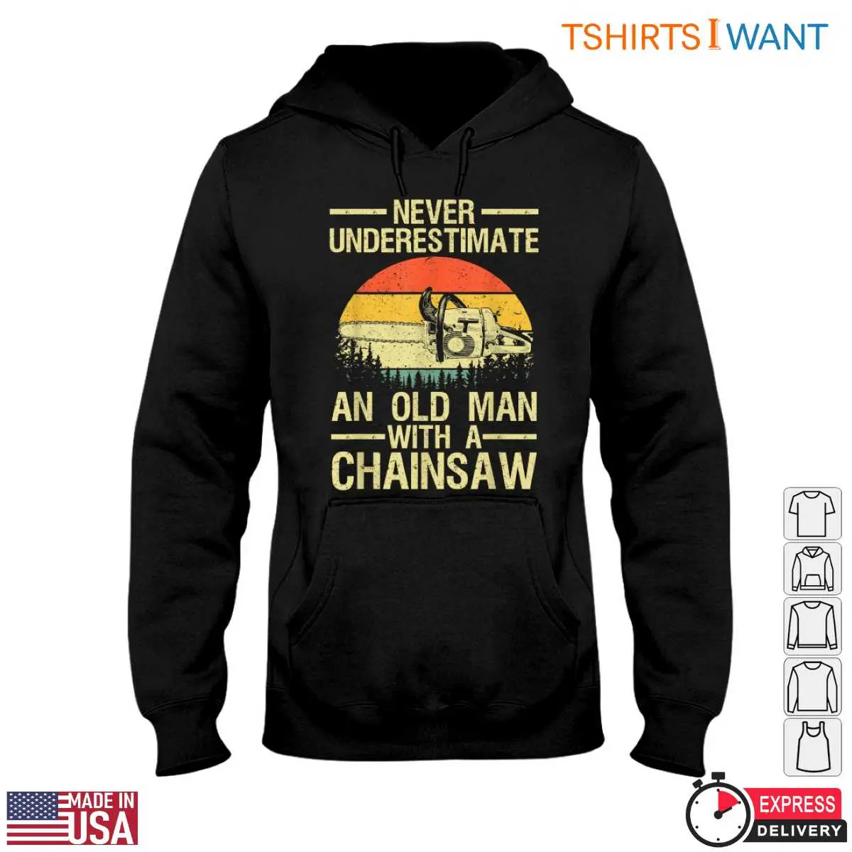 Never Underestimate An Old Man Lumberjack T Shirt With Chainsaw Vintage Sunset Design 2 1 1.jpg