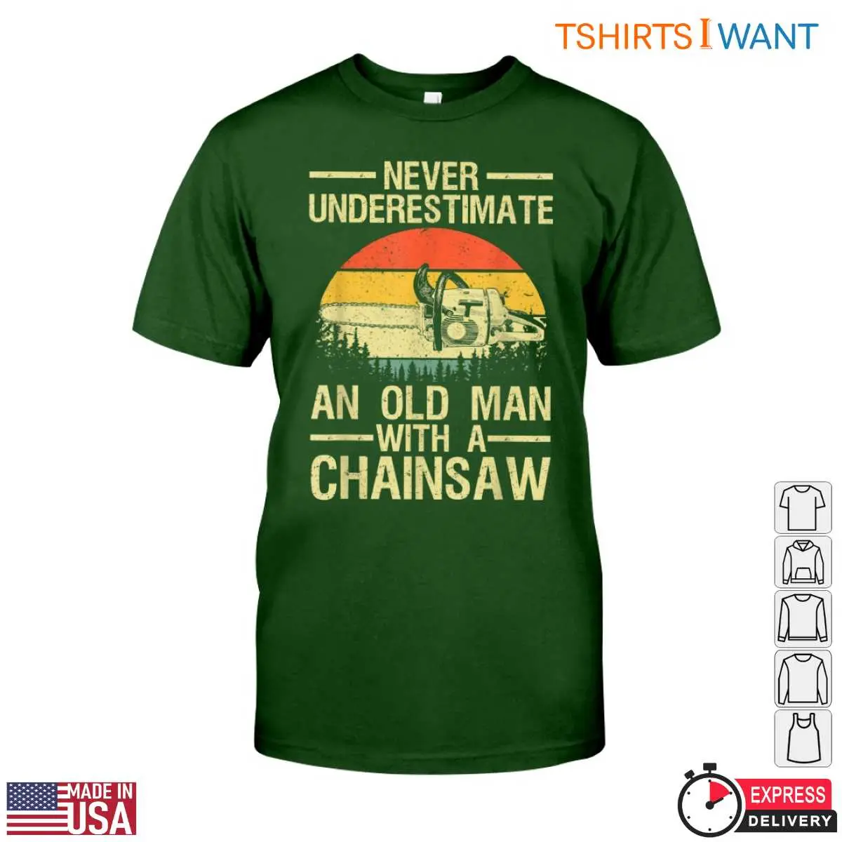Never Underestimate An Old Man Lumberjack T Shirt With Chainsaw Vintage Sunset Design 6 1 1.jpg
