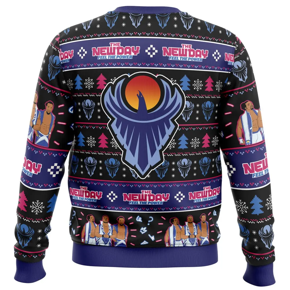New Day Christmas Sweater: Big Meaty Men Slappin Meat 4 New Day Christmas Sweater: Big Meaty Men Slappin Meat