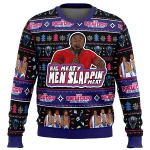 New Day Christmas Sweater: Big Meaty Men Slappin Meat 3 New Day Christmas Sweater Big Meaty Men Slappin Meat 2 1.jpg