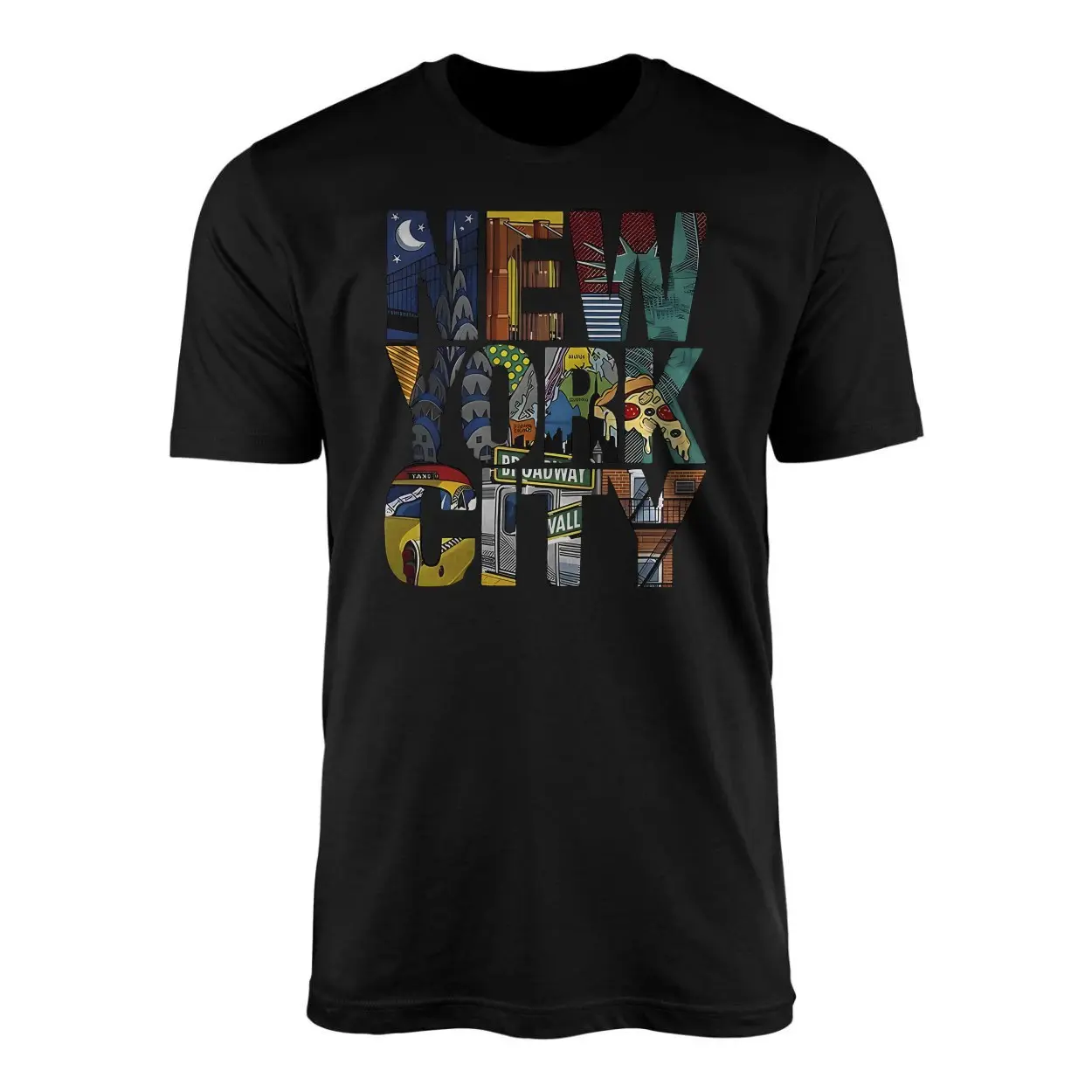 New York City Pop Art Skyline Pizza Subway T-Shirt 1 New York City Pop Art Skyline Pizza Subway T Shirt 1 1.jpg