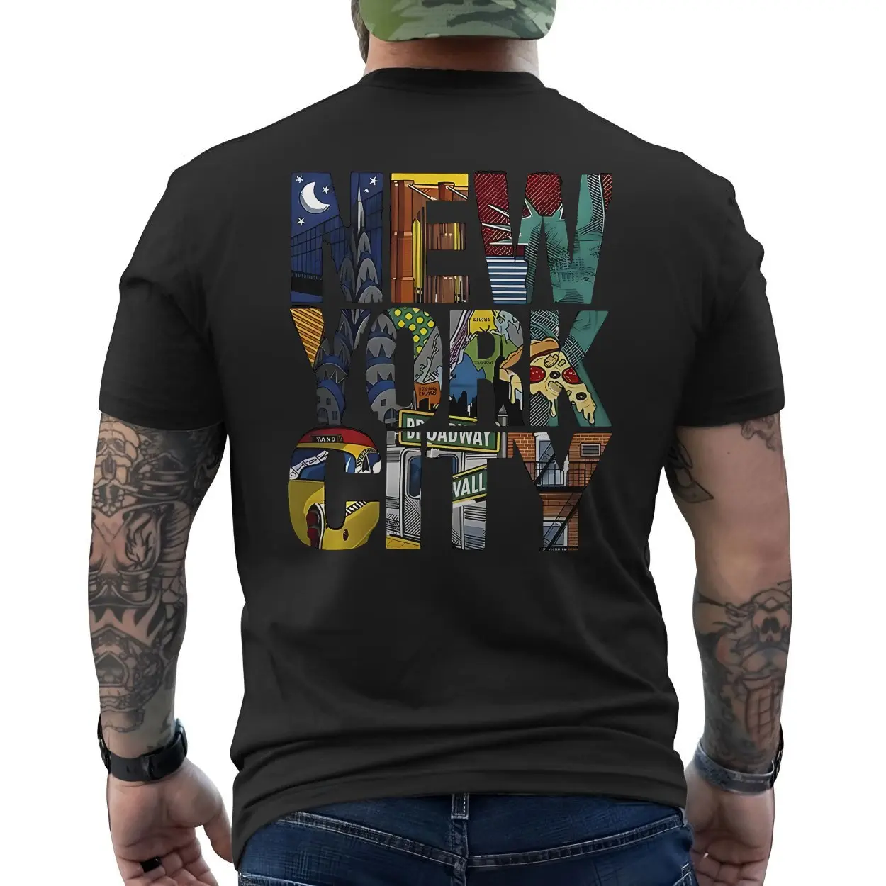 New York City Pop Art Skyline Pizza Subway T-Shirt 6 New York City Pop Art Skyline Pizza Subway T Shirt 6 1.jpg