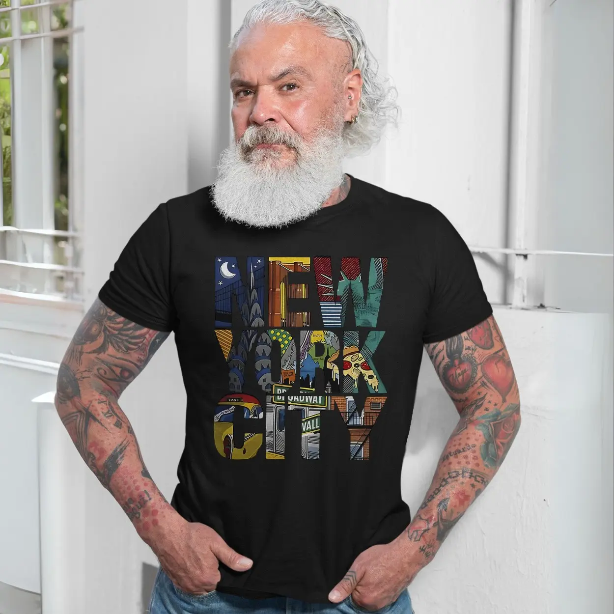 New York City Pop Art Skyline Pizza Subway T-Shirt 7 New York City Pop Art Skyline Pizza Subway T Shirt 7 1.jpg