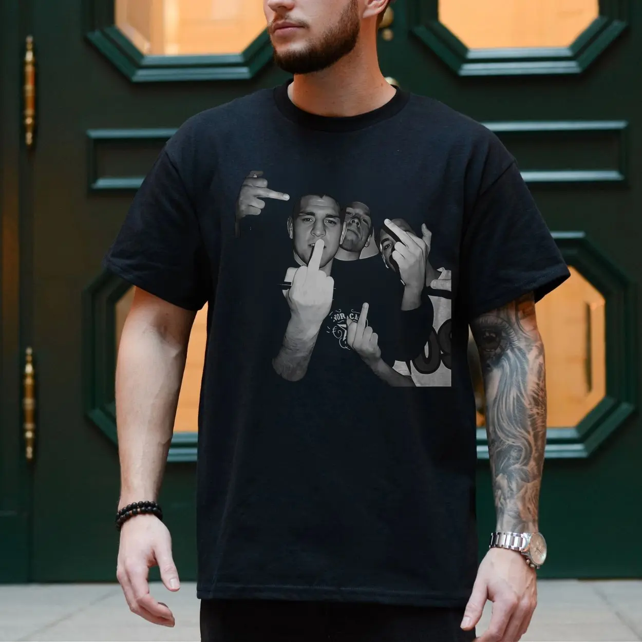 Nick and Nate Diaz Iconic Photo Vintage MMA UFC T Shirt 4 1.jpg