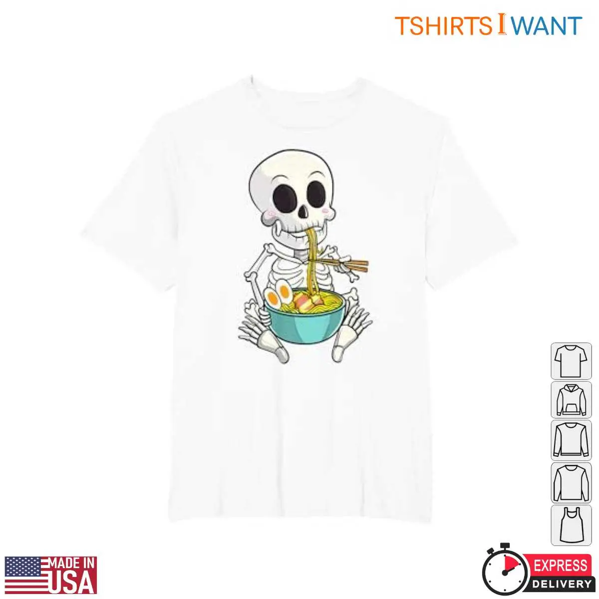 Noodle Skeleton Ramen Lover Funny Bones T-Shirt 2 Noodle Skeleton Ramen Lover Funny Bones T Shirt 2 1.jpg