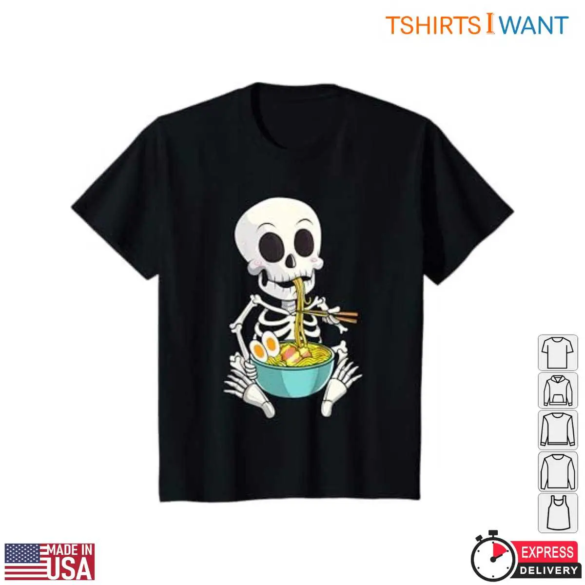 Noodle Skeleton Ramen Lover Funny Bones T-Shirt 5 Noodle Skeleton Ramen Lover Funny Bones T Shirt 5 1.jpg