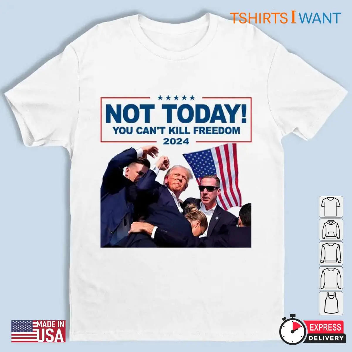 Nope Not Today: You Can't Kill Freedom Trump Election Shirt 1 Nope Not Today Cant Kill Freedom Trump Election Shirt 1 1.jpg