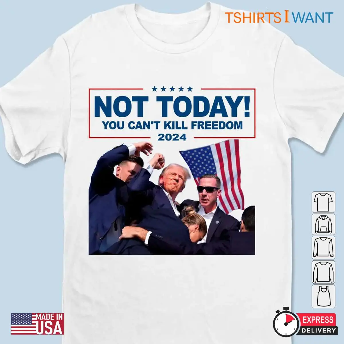 Nope Not Today: You Can't Kill Freedom Trump Election Shirt 12 Nope Not Today Cant Kill Freedom Trump Election Shirt 2