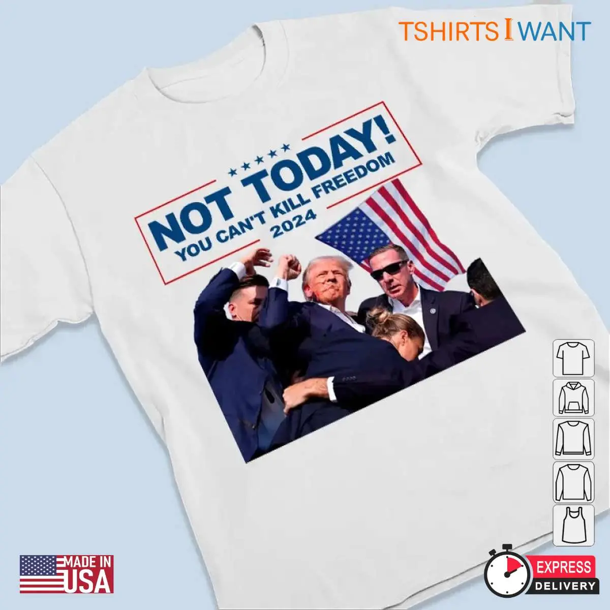 Nope Not Today: You Can't Kill Freedom Trump Election Shirt 3 Nope Not Today Cant Kill Freedom Trump Election Shirt 3 1.jpg