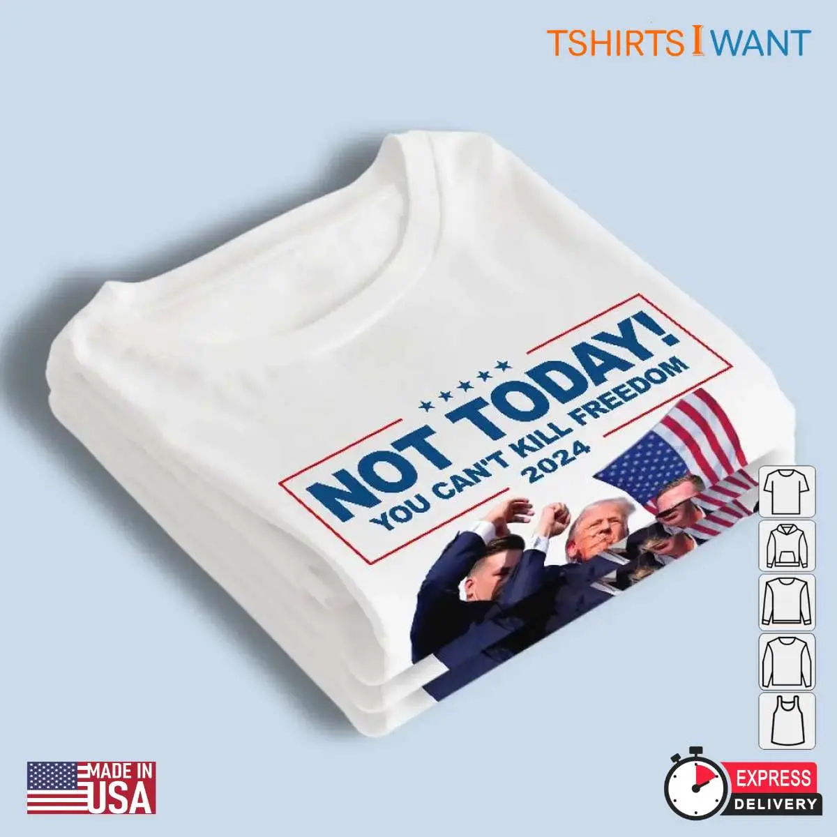 Nope Not Today: You Can't Kill Freedom Trump Election Shirt 4 Nope Not Today Cant Kill Freedom Trump Election Shirt 4 1.jpg
