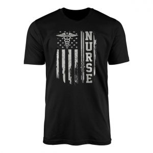 Nurse American Flag Medical Symbol Graphic T Shirt 1 1.jpg