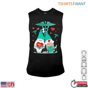 Nurse Gnome With Medical Gear Heart Design Whimsical Nursing Shirt 8 Nurse Gnome With Medical Gear Heart Design Whimsical Nursing Shirt 3 1.jpg