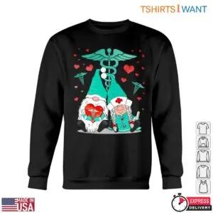 Nurse Gnome With Medical Gear Heart Design Whimsical Nursing Shirt 11 Nurse Gnome With Medical Gear Heart Design Whimsical Nursing Shirt 6 1.jpg