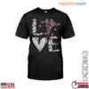 Nurse Heart T-Shirt - Glittering Caduceus and Love Graphic 14 Nurse Heart Glitter Nurse Love 1 1.jpg