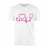 Nurse Heartbeat Stethoscope T Shirt E28093 Cute Medical Graphic Tee 1.jpg