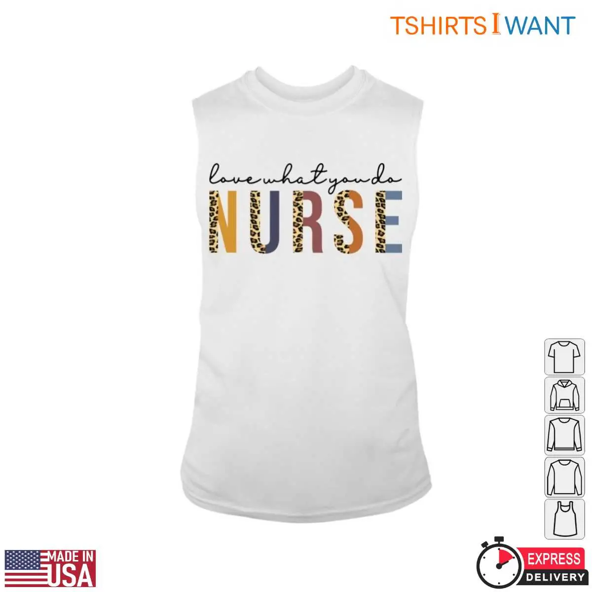 Nurse Pride T-Shirt - Love What You Do with Leopard Print Nurse Graphic Tee 3 Nurse Pride Leopard Nurse Tee 3 1.jpg