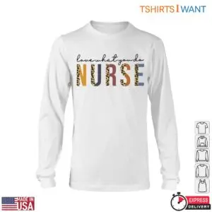 Nurse Pride T-Shirt - Love What You Do with Leopard Print Nurse Graphic Tee 11 Nurse Pride Leopard Nurse Tee 6 1.jpg