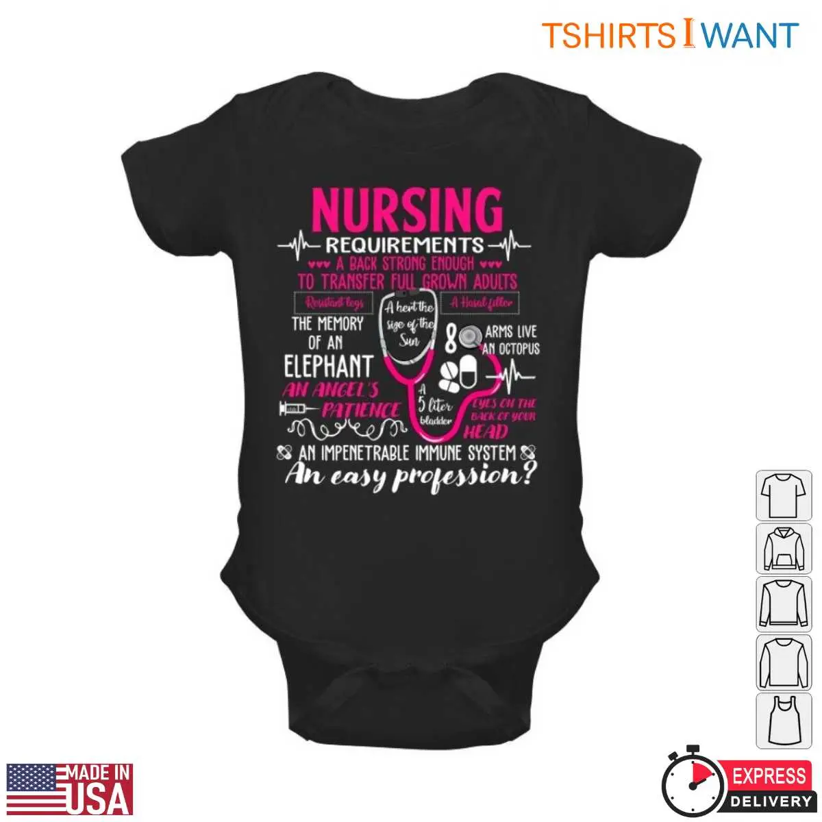 Nurse Requirements T Shirt Job Description With Humor 3 1.jpg