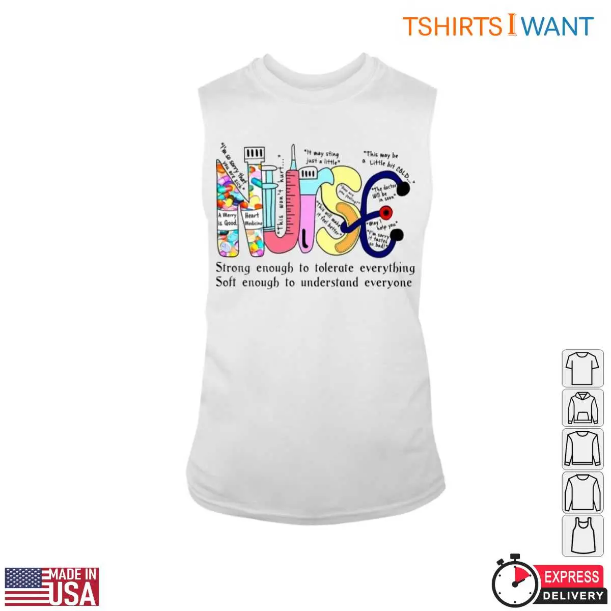 Nurse Strong Colorful Nurse Tee 3 1.jpg