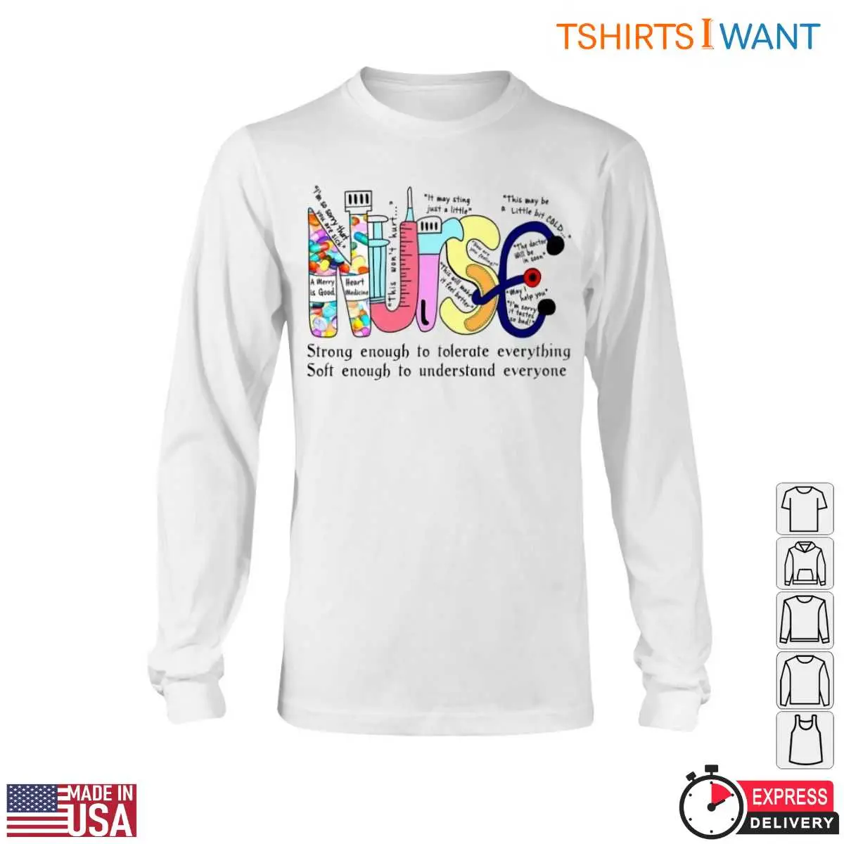 Nurse Strong Colorful Nurse Tee 6 1.jpg