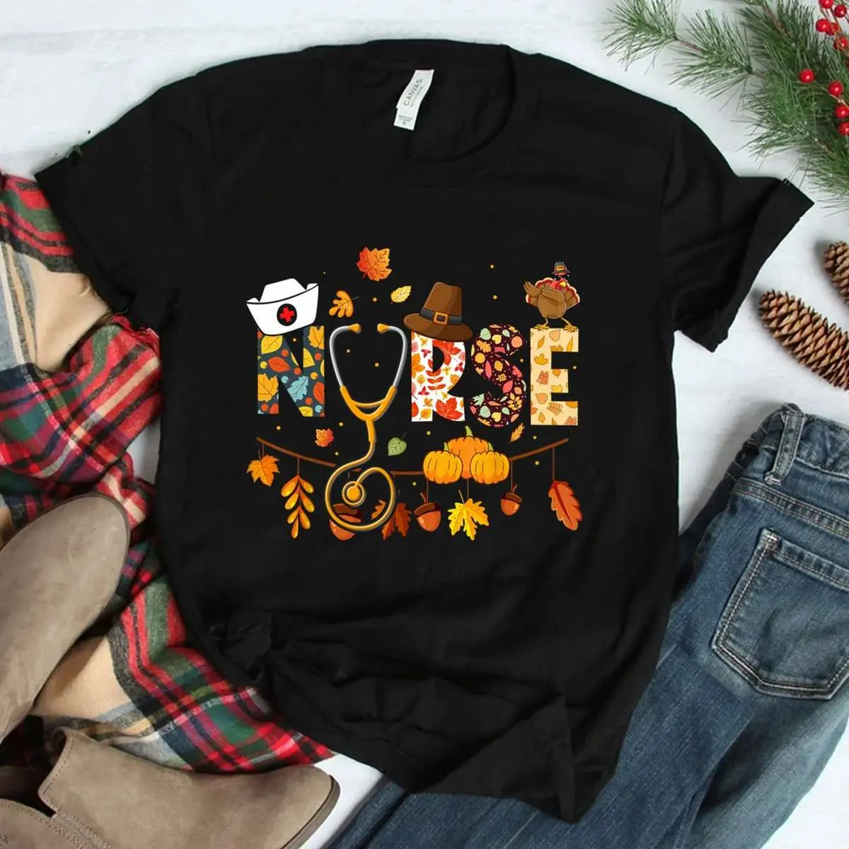 Nurse Thanksgiving Health Worker Turkey Shirt 3 1.jpg