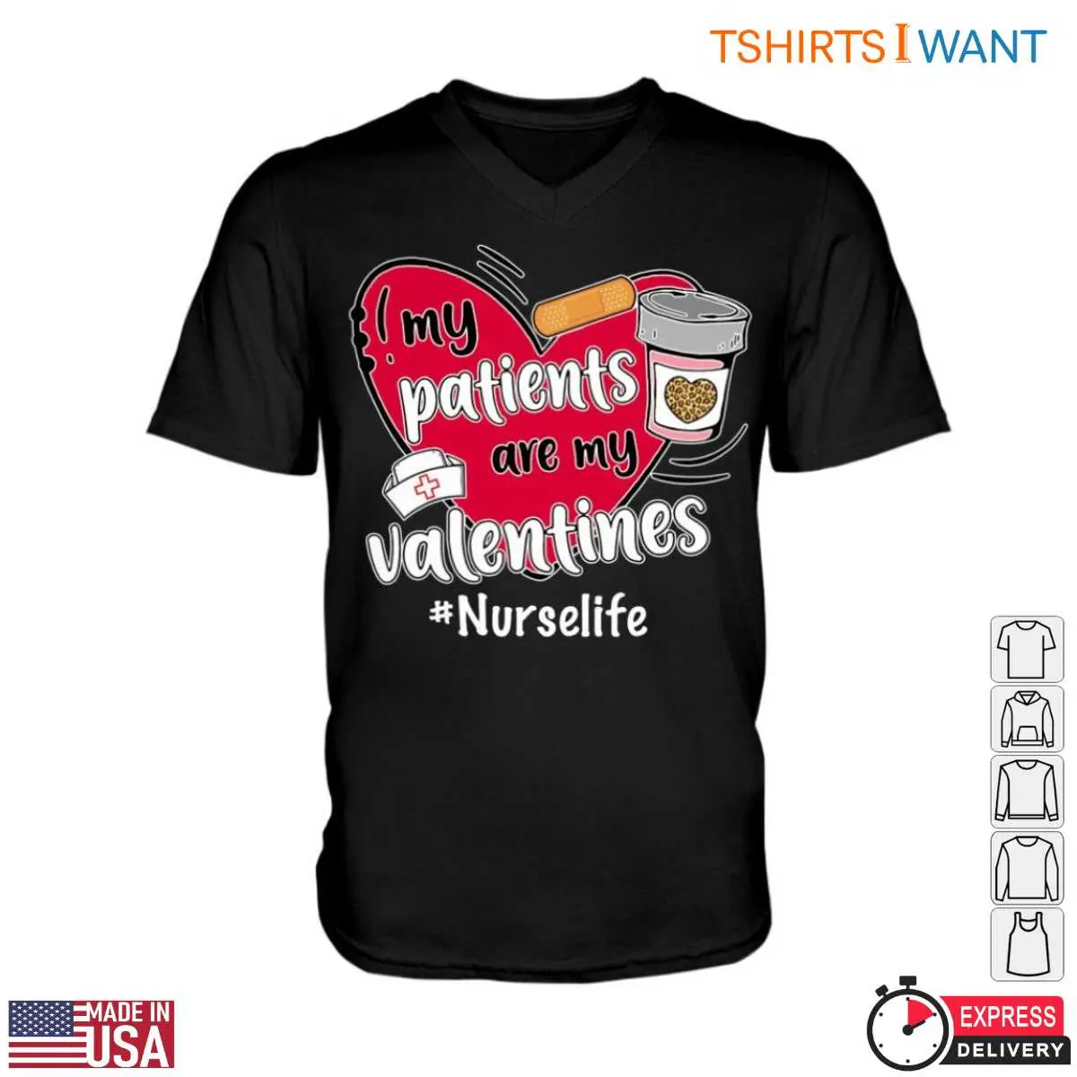 Nurse Valentines Day T Shirt My Patients Are My Valentines 2 1.jpg