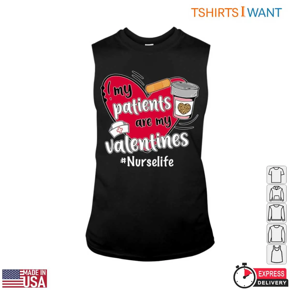 Nurse Valentines Day T Shirt My Patients Are My Valentines 3 1.jpg
