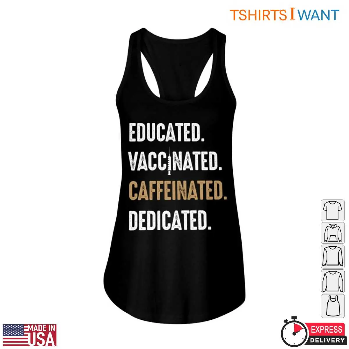Nurse Words Educated Vaccinated Caffeinated Dedicated Nursing Pride Tee 3 1.jpg