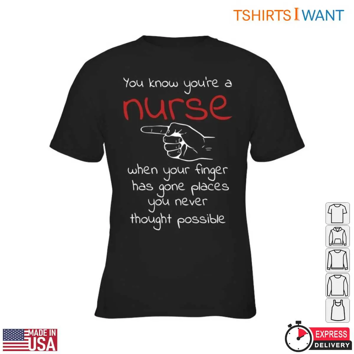 Nursing Experience Funny Medical Professional T-Shirt 13 Nursing Experience T-Shirt Detail