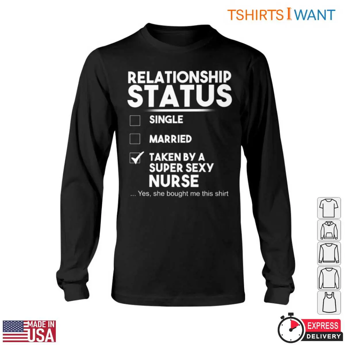 Nursing Relationship Status T Shirt Taken by a Super Sexy Nurse 5 1.jpg