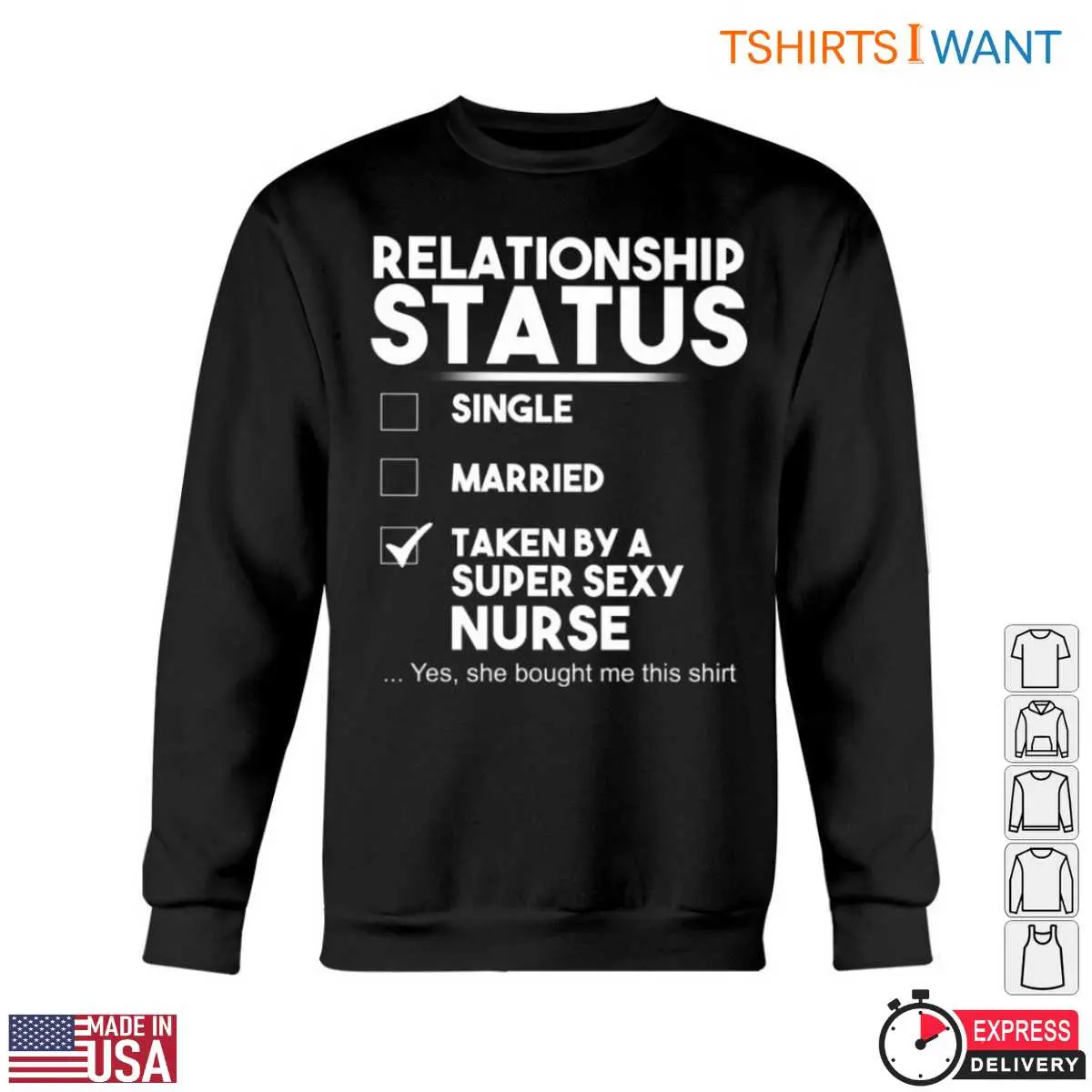Nursing Relationship Status T Shirt Taken by a Super Sexy Nurse 6 1.jpg