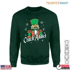 Nutcracker Christmas T-Shirt – 'Crack Addict' Festive Holiday Humor Shirt 6 Nutcracker Christmas T Shirt Holiday Humor Shirt 2 1.jpg