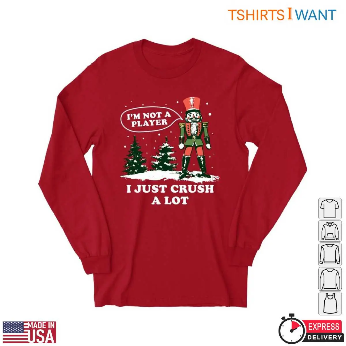 Nutcracker T Shirt Crush Christmas Cheer This Season 2 1.jpg