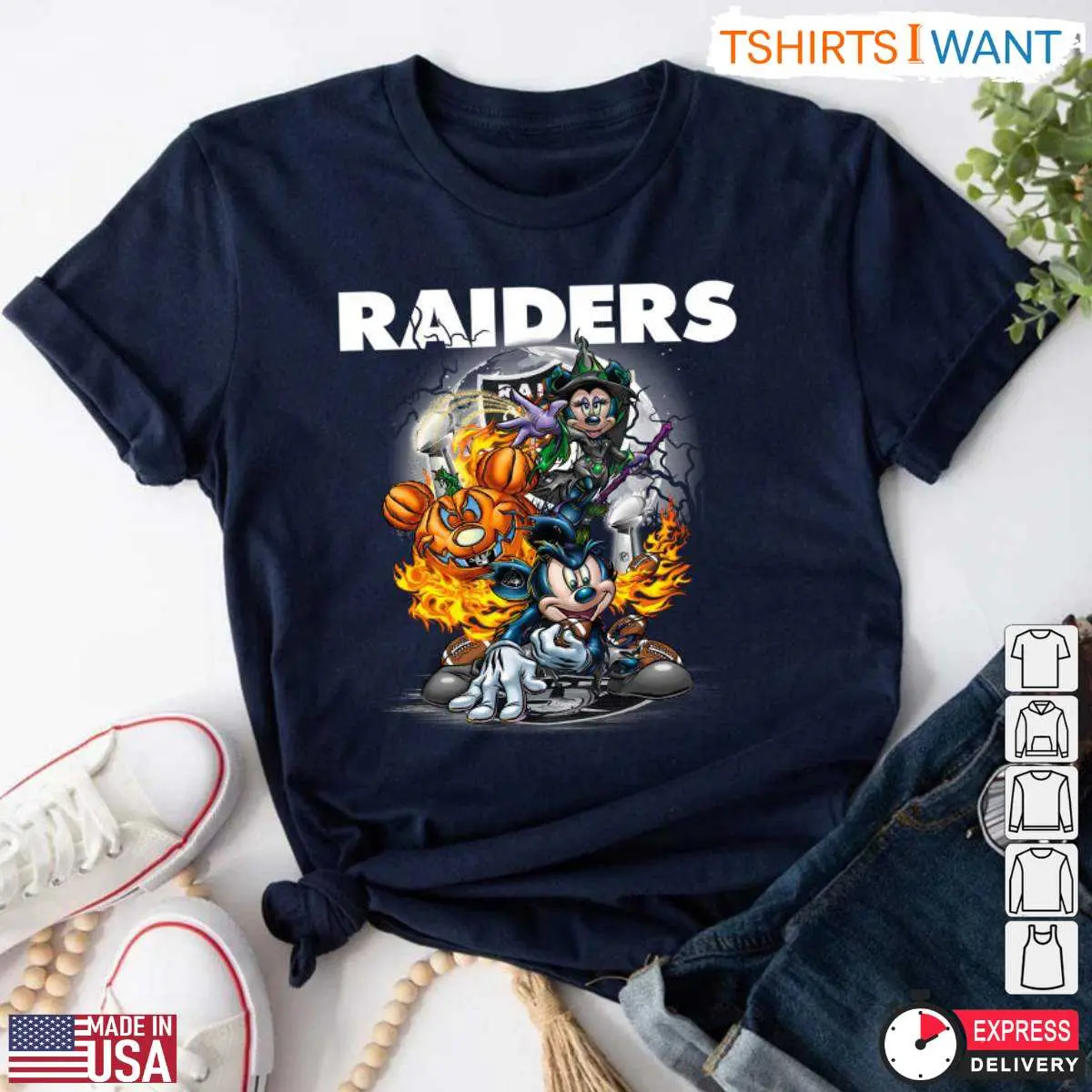Oakland Raiders Halloween Mickey T Shirt 7 1.jpg