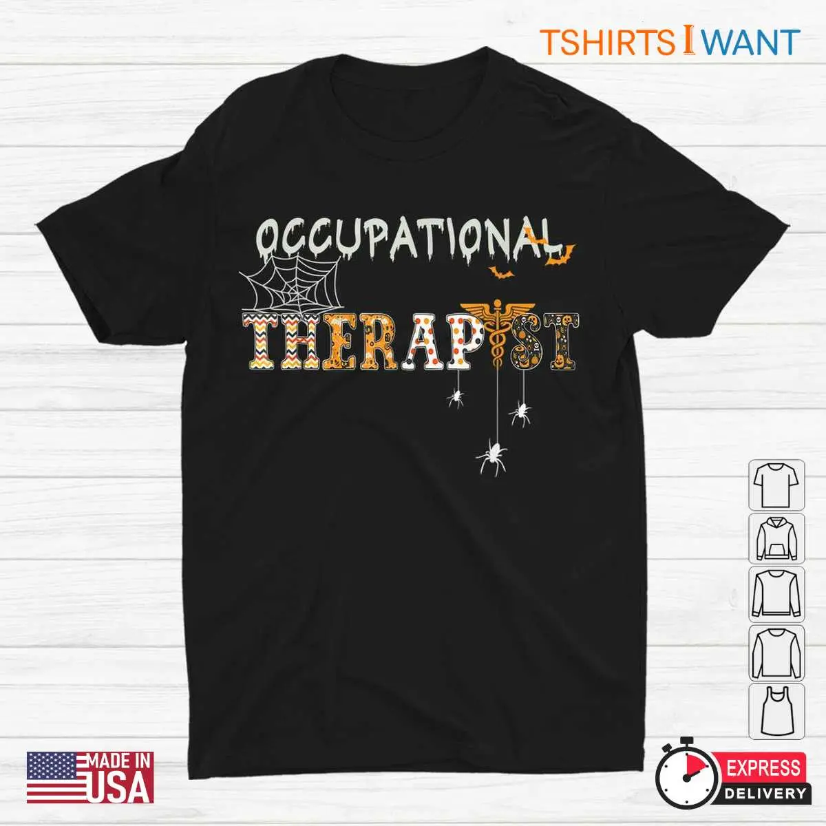 Occupational Therapist Halloween Costume: OT Occupational Therapy Spooky Halloween Shirt 1 Occupational Therapist Halloween OT Spooky Costume 1 1.jpg